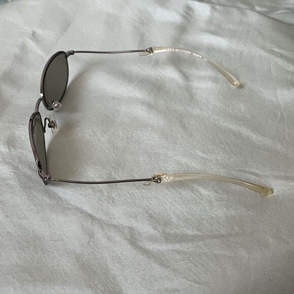 Jean Paul Gaultier JPG 58-0076 Sunglasses Silver Wire Frames Oval Lens UV - Picture 4 of 14